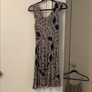 anthropologie cotton dress.